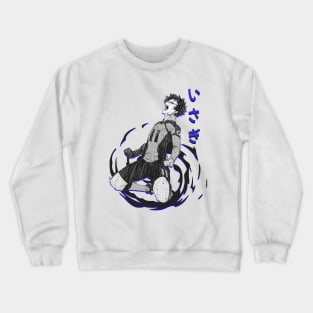 blue lock anime - Yoichi Isagi Crewneck Sweatshirt